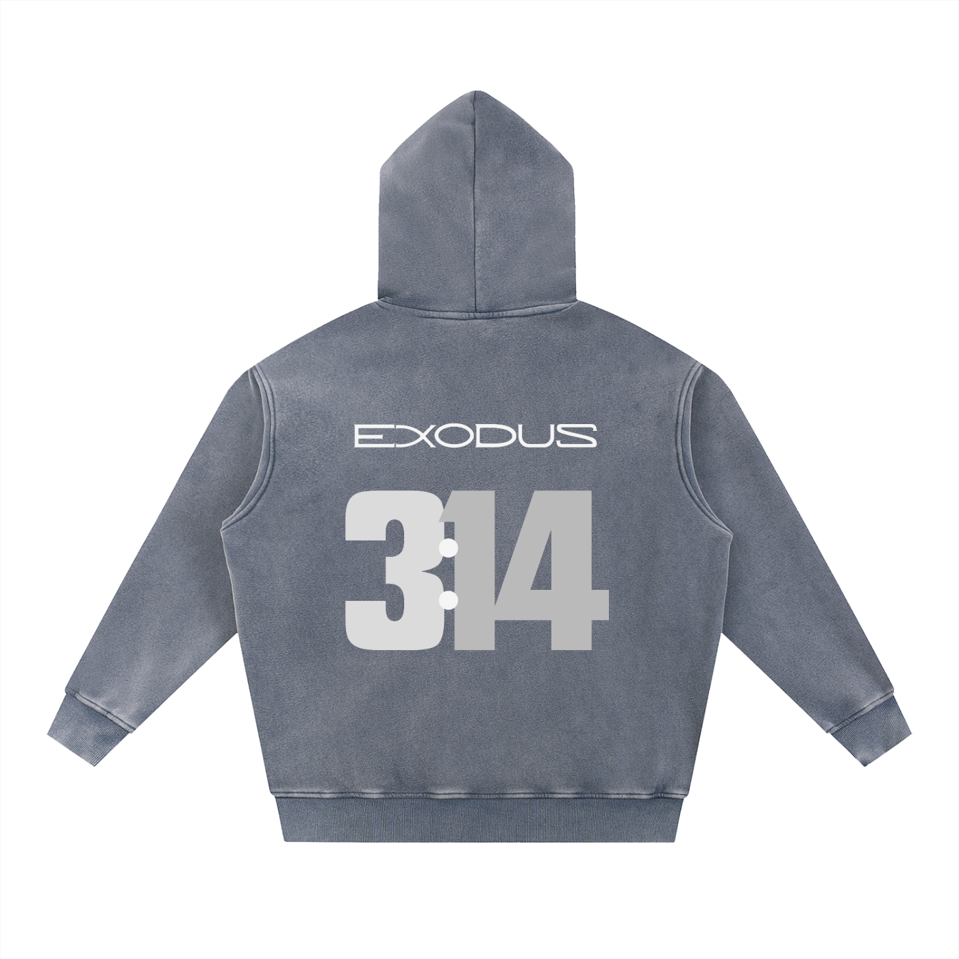 YHWH Co. EXO314 Oversized Dark Hoodie
