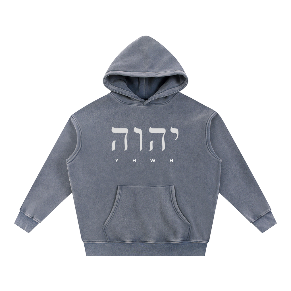 YHWH Co. EXO314 Oversized Dark Hoodie