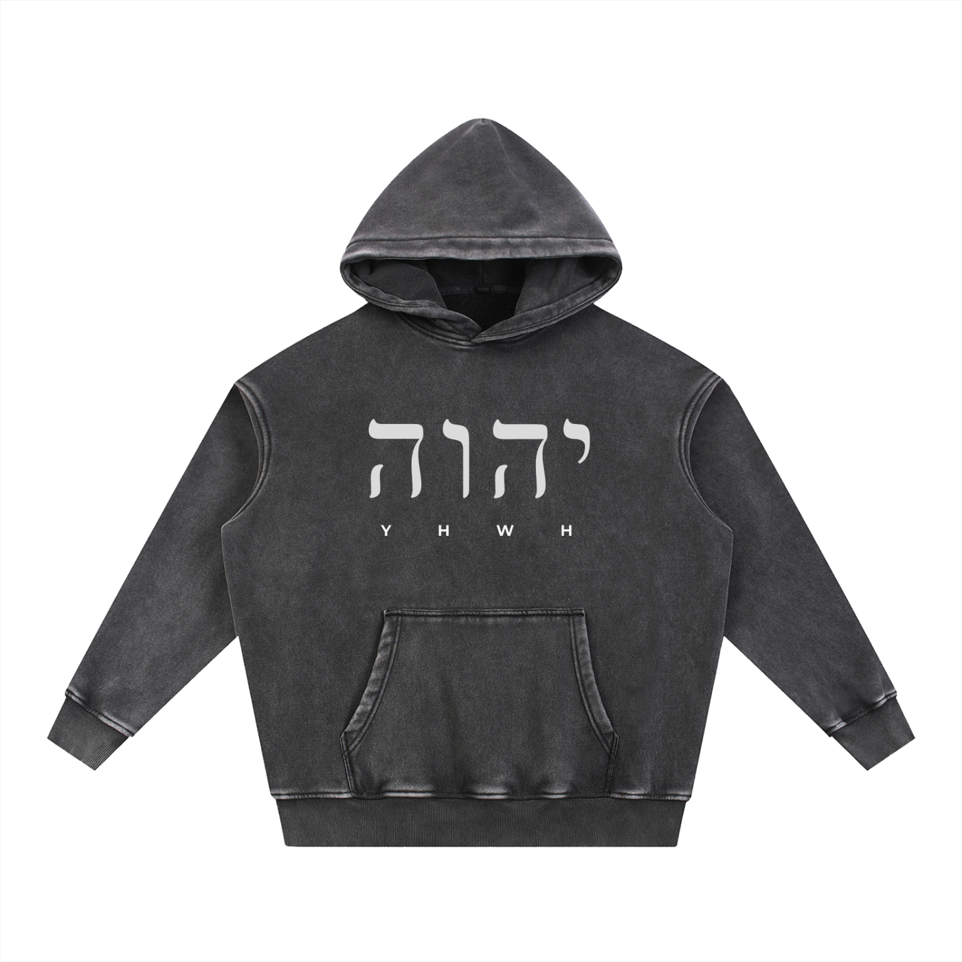 YHWH Co. EXO314 Oversized Dark Hoodie